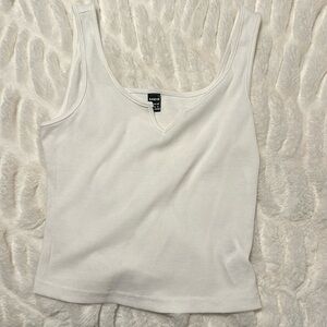 White SHEIN tank top